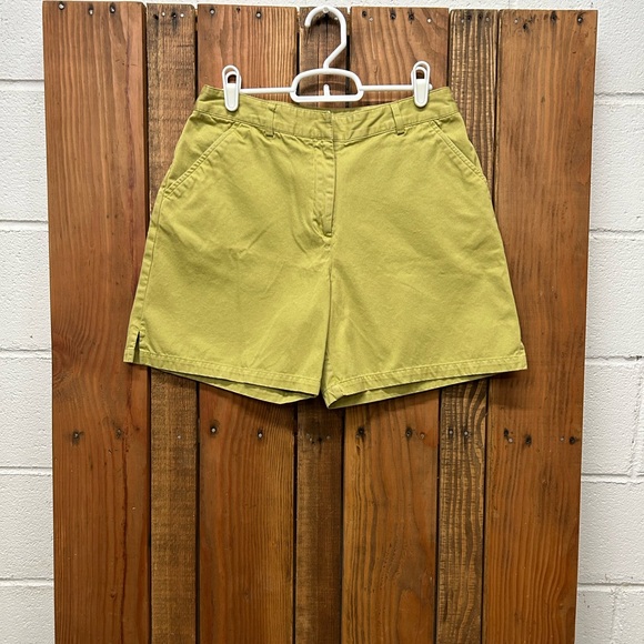 J. Jill size 6 light green shorts - Picture 2 of 6